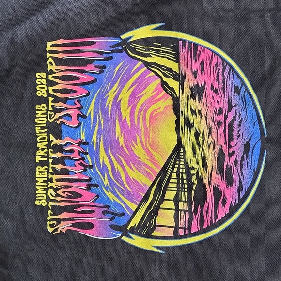 Slightly Stoopid Summer tour 2022 Black tote bag - Picture 2 of 5